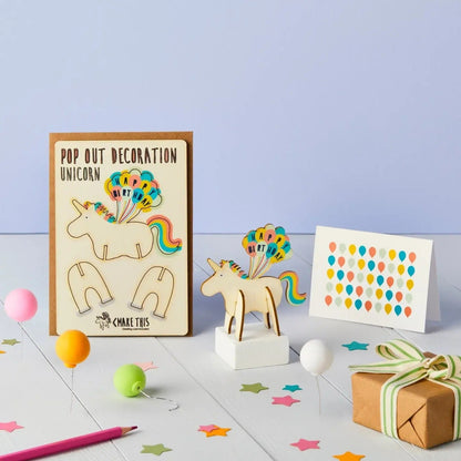 Pop Out Happy Birthday Unicorn Card