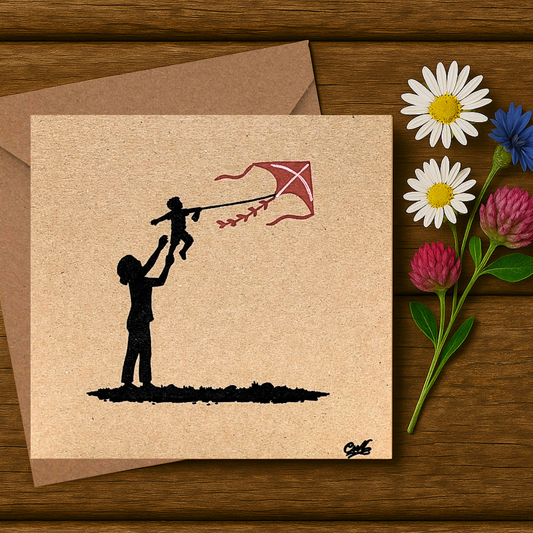Fineliner Illustrated - Holding onto Precious Moments Card