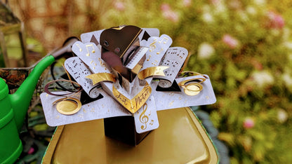 Piano, Music - Pop-Up Greeting Card