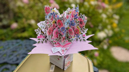 Birthday Bouquet - Pop-Up Greeting Card